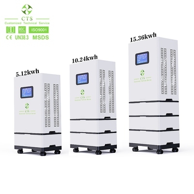 CTS Solar Battery Storage System 20kwh 30kwh 48v With 5kw Hybrid Inverter